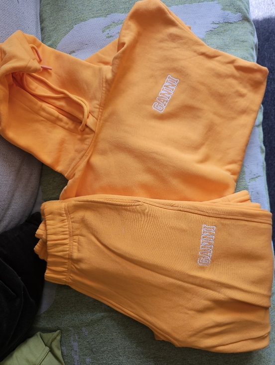 Ganni Tops - Ganni Tangerine Orange Sweatsuit Set, Both Size Xxs/xs